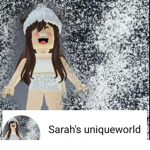 Sarah's fan club. Sarah's world