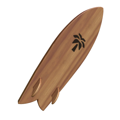 Wooden Surfboard