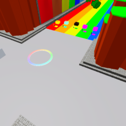 Slide Down a Rainbow Slide!