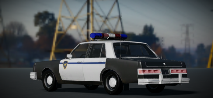 CoD IW Chevrolet Impala (Police Car) preview 3