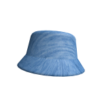 Sapphire Wavy Bucket Hat