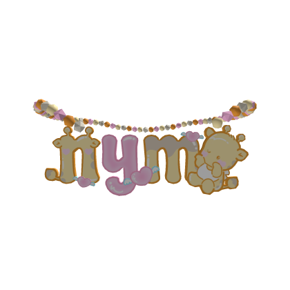 ♡giraffe charm nym necklace thumbnail