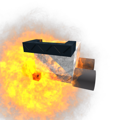 flameing shoping cart