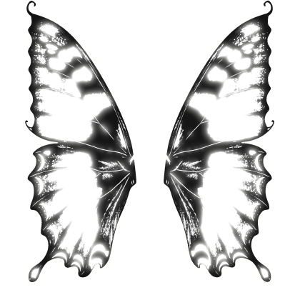 GLOWING EMISSIVE BUTTERFLY WINGS