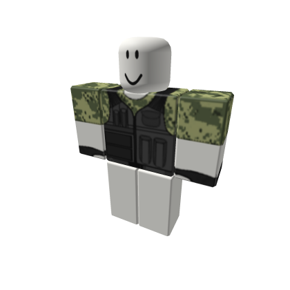 Green Camo Uniform - Roblox