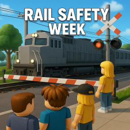 Rail Safety Week 🚂 Think Trains 🚦 icon