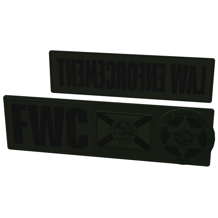 B/G Florida FWC Officer Patches (LBV)