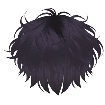 Messy Cute Shiny Hair  (Purple) Roblox item