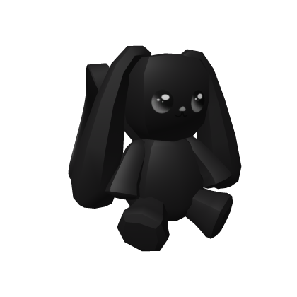 Black Bunny Backpack Roblox item