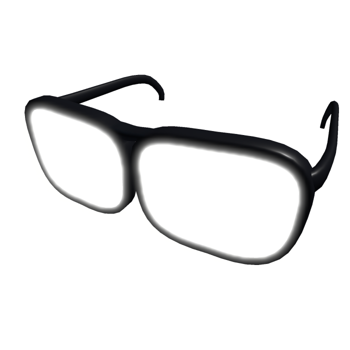 Glowing Oversized Eyeglasses (Low)(Glows in game)