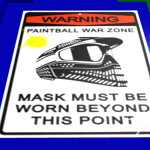 PAINTBALL WAR ZONE!