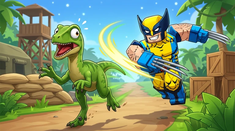 SuperHero Vs Dino thumbnail