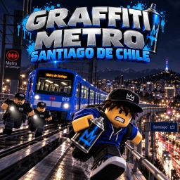 Graffiti Metro Santiago de Chile icon