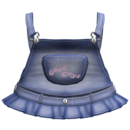 halloween blue & pink chucky overalls 3.0 Roblox item