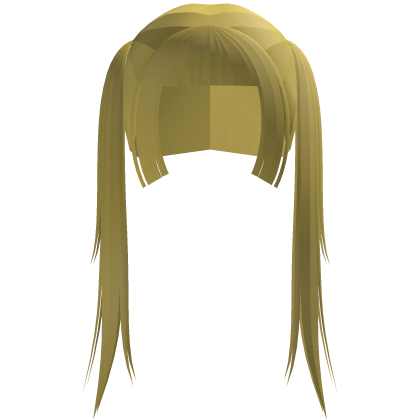 ☆ popstar hime twintails in yellow Roblox item