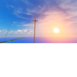 highway and tower farm  icon