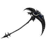 Azure Silver Dragon Scythe