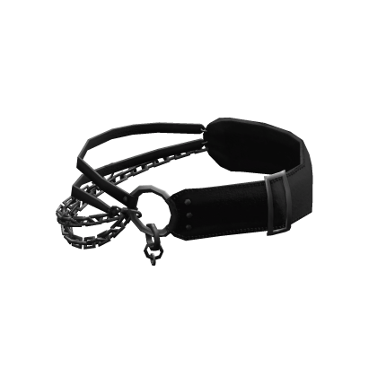 Leather Chains Belt › Black thumbnail
