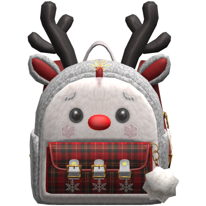 Cute Christmas Reinder Backpack