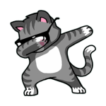 The Dabbing Cat
