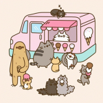 Cute characters group
