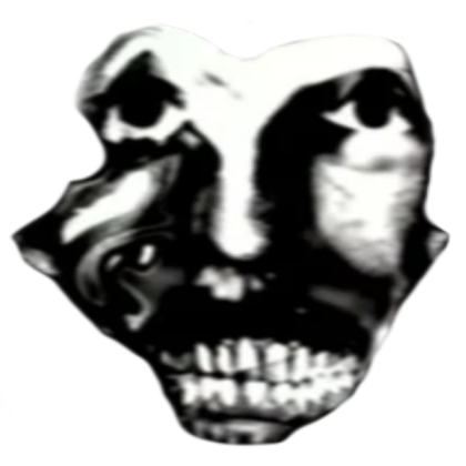 scary face Roblox decal