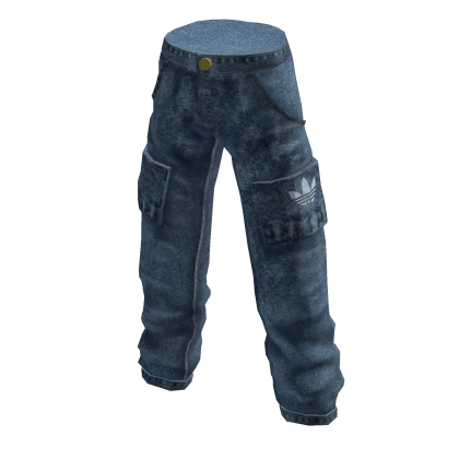 Blue adidas pants roblox hotsell