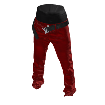 Jeans w/ LV Belt thumbnail