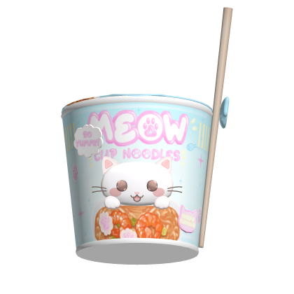 Blue Noodles Snack