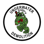 The Underwater Demolition Team 1940's.