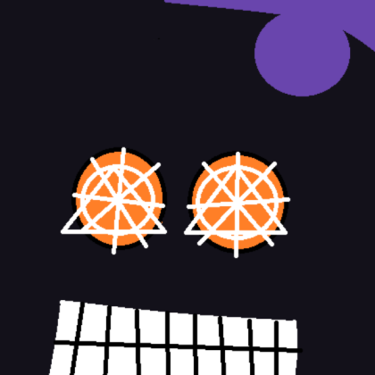 FNF Cursed Whitty's face Roblox decal