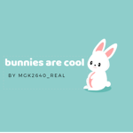 bunnies are cool