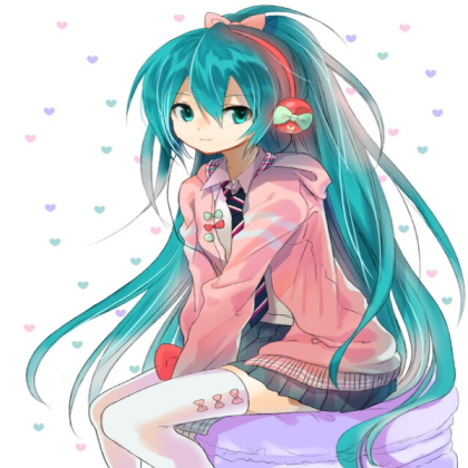 Anime girl kawaii Roblox decal