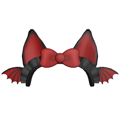 Cute Halloween Dark Bat Wings Headband ! - MM2