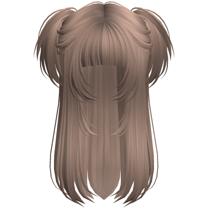 Vamp Long Straight Pigtails Milktea Roblox item