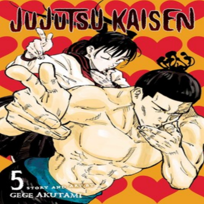 JJK Volume 5 Manga Cover Roblox decal