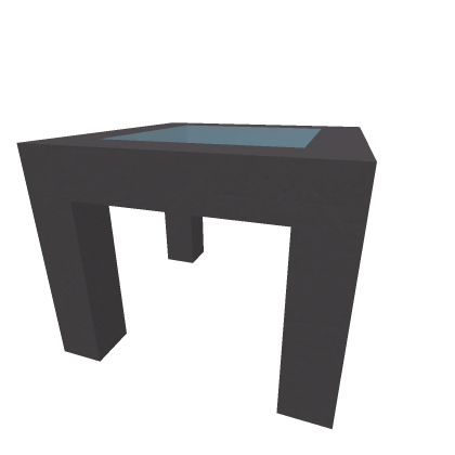 Small Glass Side Table