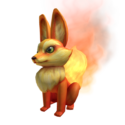 Fiery Fox Shoulder Pal Roblox item