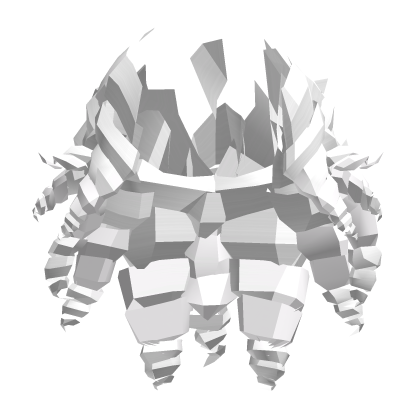 (ADDON) ૮ ꈍﻌ ꈍა♥ white princess curls 