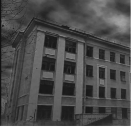 Escape the scary school...