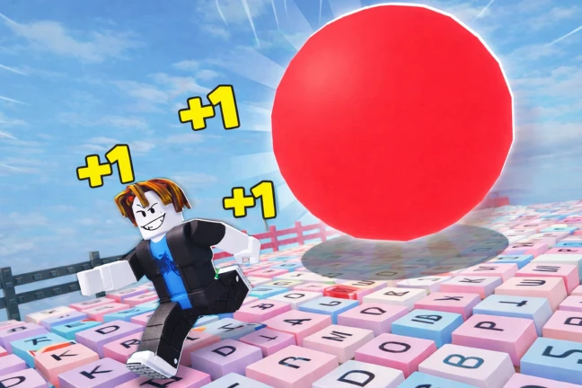 Roblox experience thumbnail showing how to verify an event through the official game page