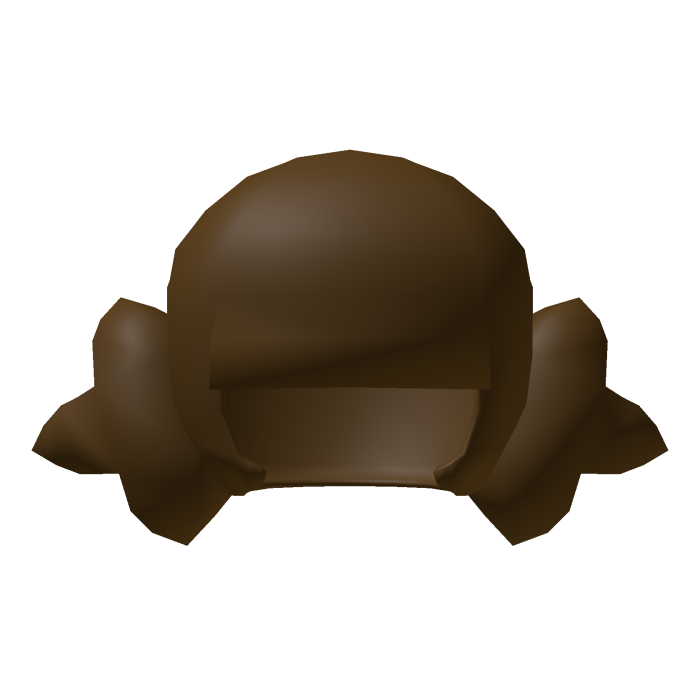 Low Poly Star Ponytails Brown