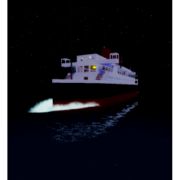 SS Evelyn Sailing
