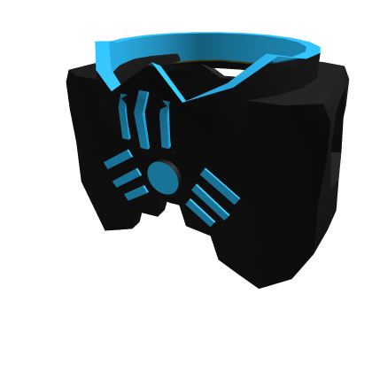 Cyan Cyborg Armor