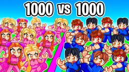 ⚔️ Chłopcy VS Dziewczyny Zdobywaj Flagę!