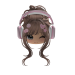 [FREE✨] Cute Brown Hair with Headphones and Face
