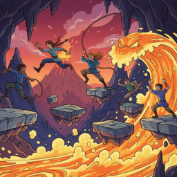 Lava Run Obby