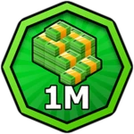 1M Cash Roblox badge thumbnail