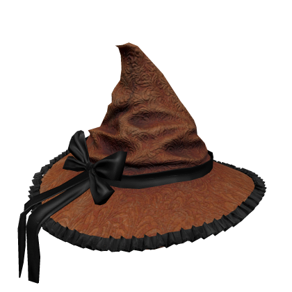 Brown Witch Hat