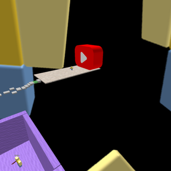 Escape from the parkour of terror